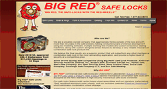 Desktop Screenshot of bigredsafelocks.com
